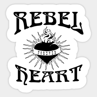 Rebel Heart Sticker